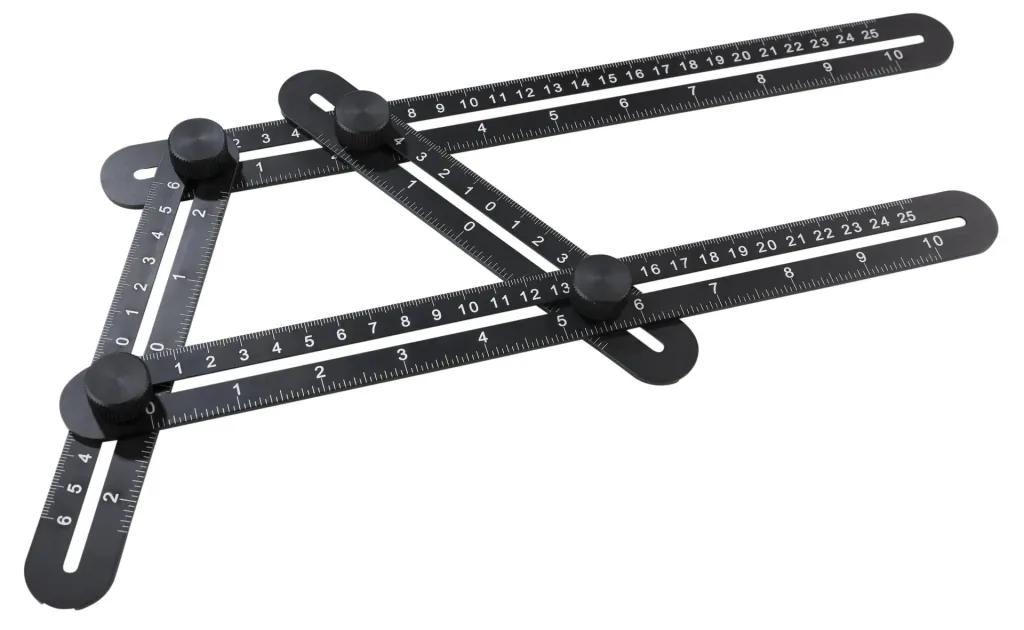 Universal Schablone Aluminium