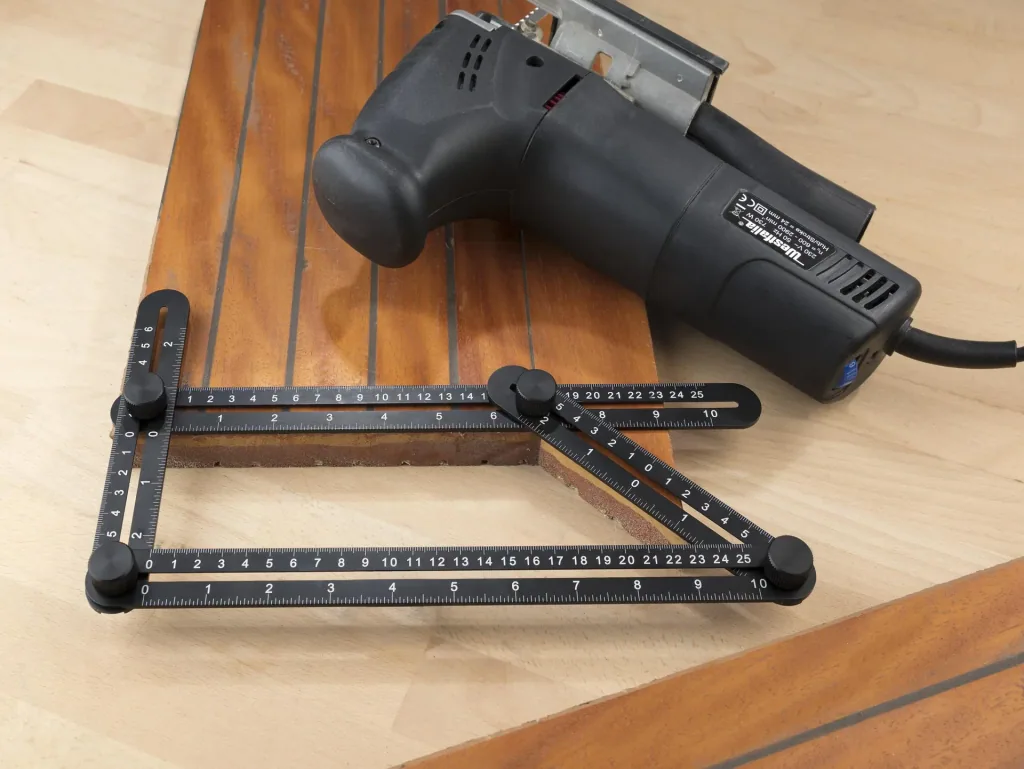 Universal Schablone Aluminium