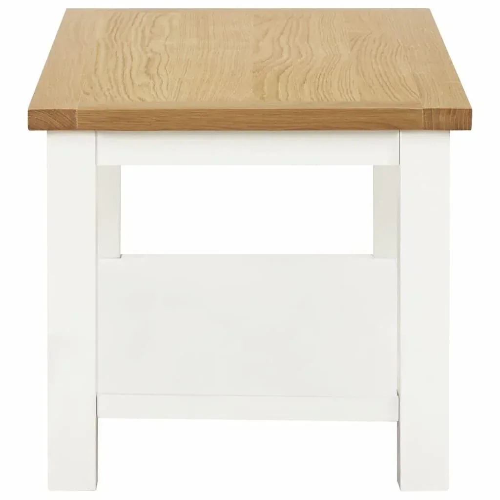 Couchtisch 110x55x40 cm Eiche massiv