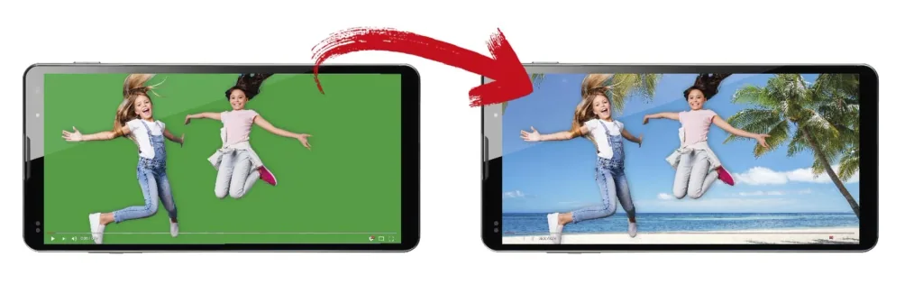 MyStudio Studio Kit mit Green Screen, Stativ mit Smartphone-Halterung, Mikrofon und Videoleuchte