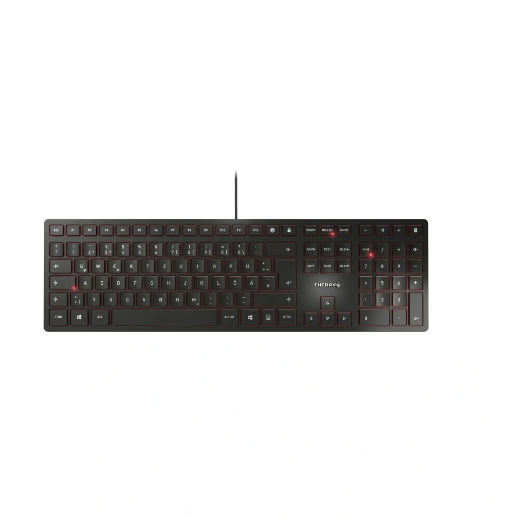 Kabelgebundene Tastatur KC 6000 SLIM schwarz