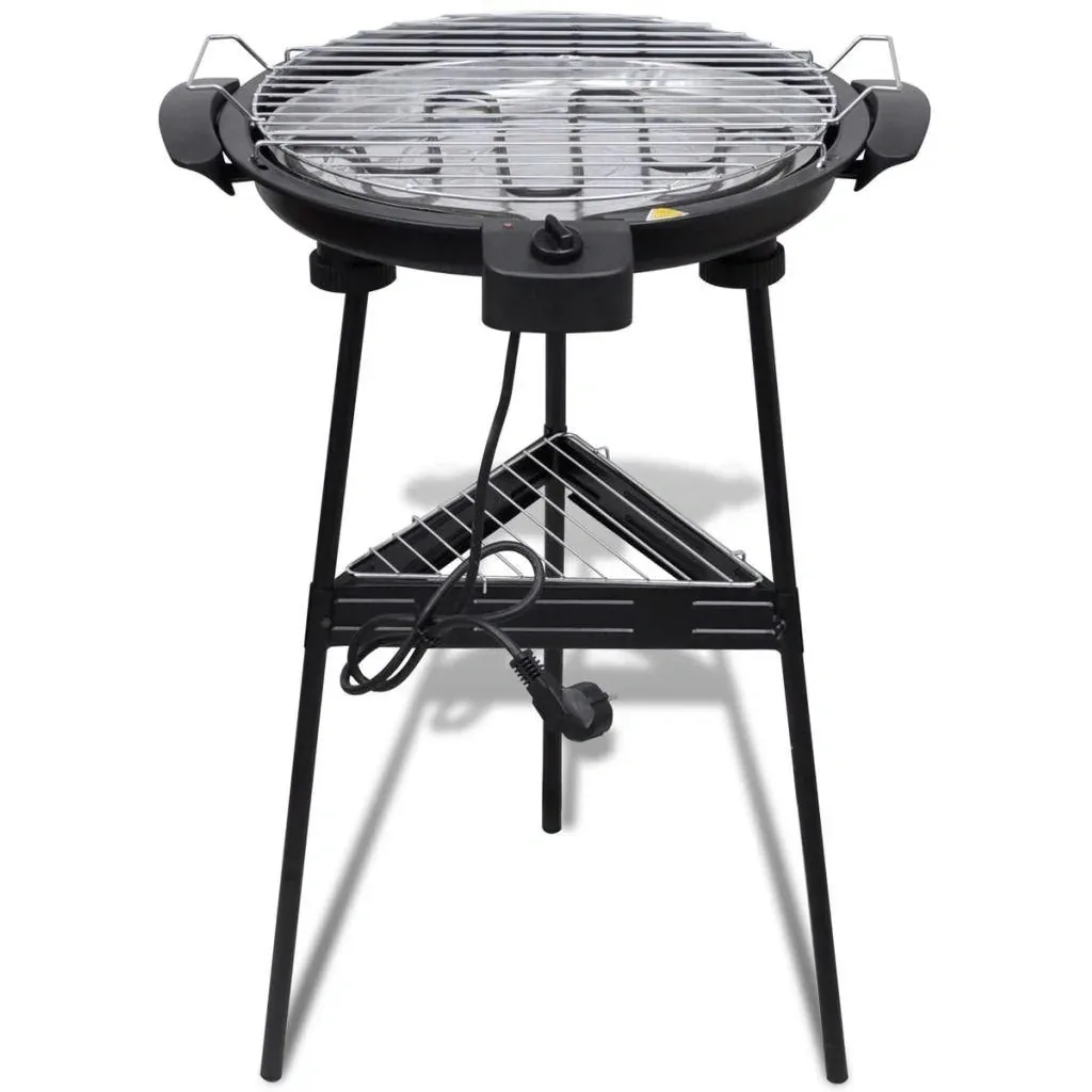 Barbecue elektrisch stehend rund
