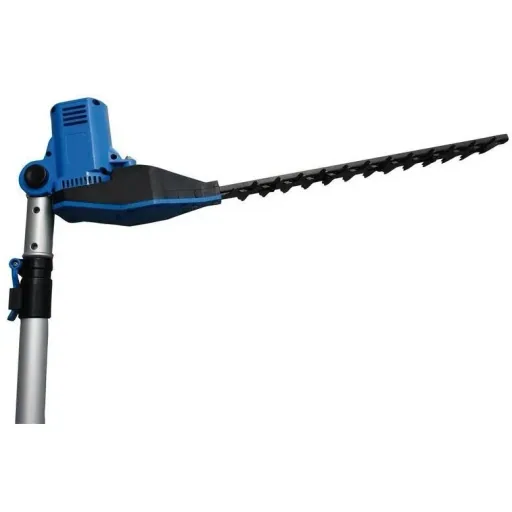 2-in-1-Gartenset mit Heckenschere und Astsäge - verstellbarer Griff und Schneidkopf - 800 W