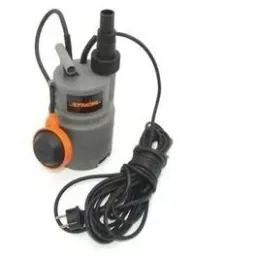 Tauchpumpe - 400W - 6000 l/h MIT 15-Meter-Gartenschlauch inklusive Sprinkler und Armaturen UND 1"-Hahn