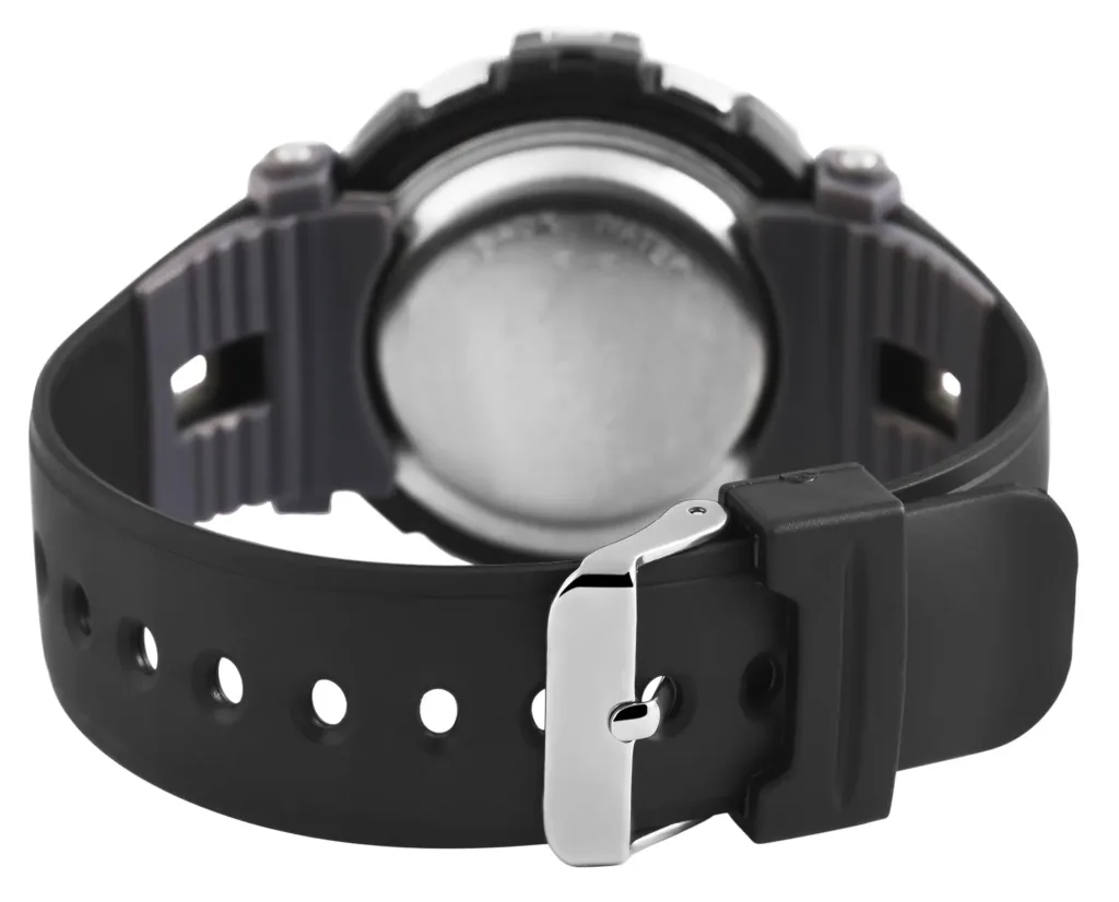 Multifunktions-Armbanduhr mit LCD Anzeige und Quarzwerk