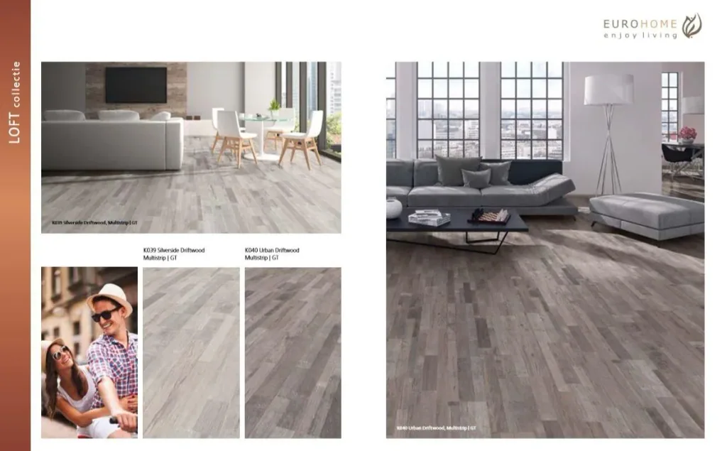 Loft Laminatboden Urban Driftwood 8 mm 2,22 m²