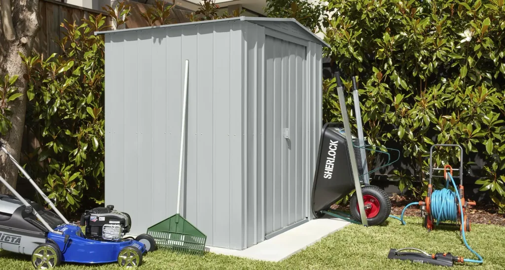 Gerätehaus Gartenmanager Dream 65 H 178, metallic