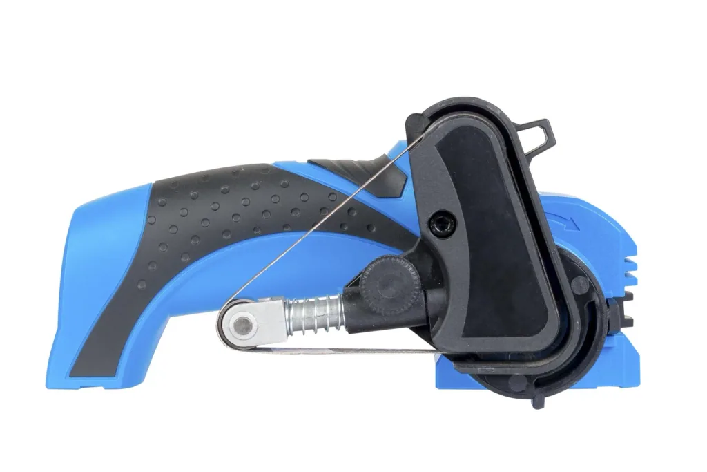 Akku Schleif- und Schärfgerät 7,2 Volt + 5-teiliges Schleifband-Set GRATIS dazu