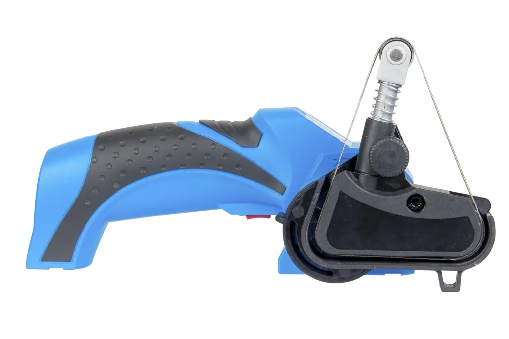 Akku Schleif- und Schärfgerät 7,2 Volt + 5-teiliges Schleifband-Set GRATIS dazu