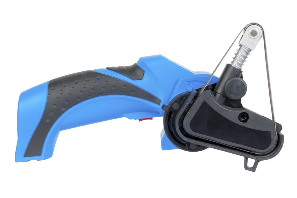 Akku Schleif- und Schärfgerät 7,2 Volt + 5-teiliges Schleifband-Set GRATIS dazu