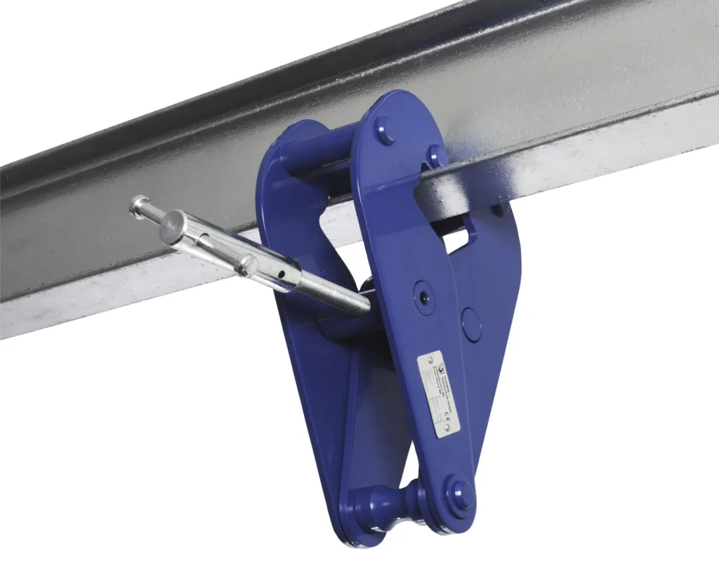 Trägerklemme BK 100, Tragfähigkeit 10000 kg, Greifbereich 90 - 290 mm