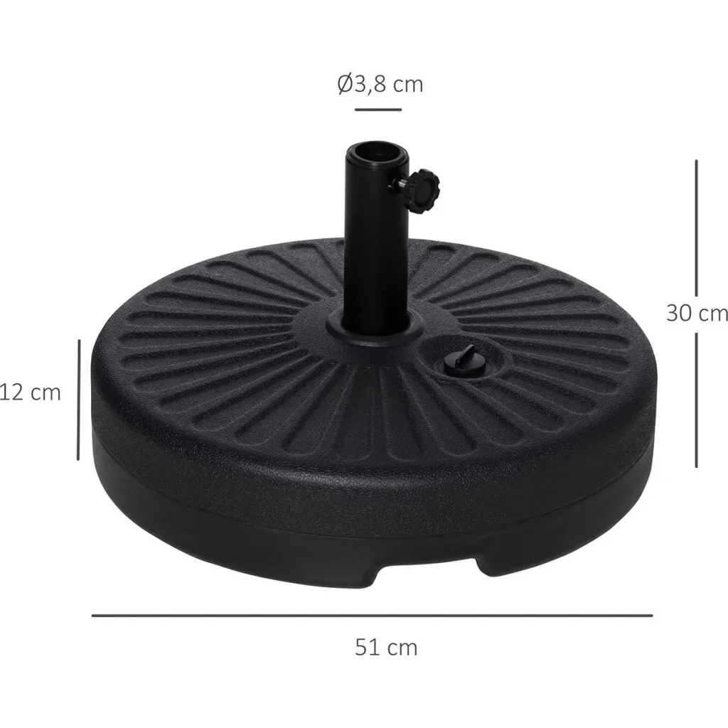 Sonnenschirmständer 22 kg Schirmst