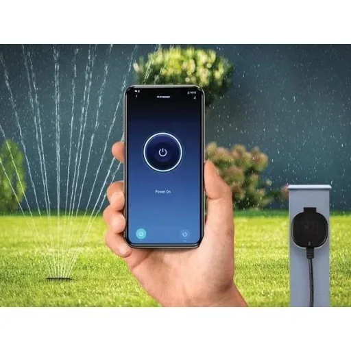 LED-Acryl-Weihnachtsstern - 30x5x30cm MIT Perel Smart home Wifi-Stecker für den Außenbereich