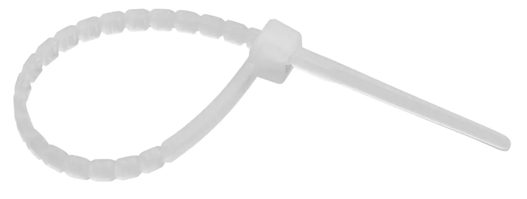 Kabelbinder zum Abdrehen "Twist Cable Ties", Weiß 102 x 2,8 mm