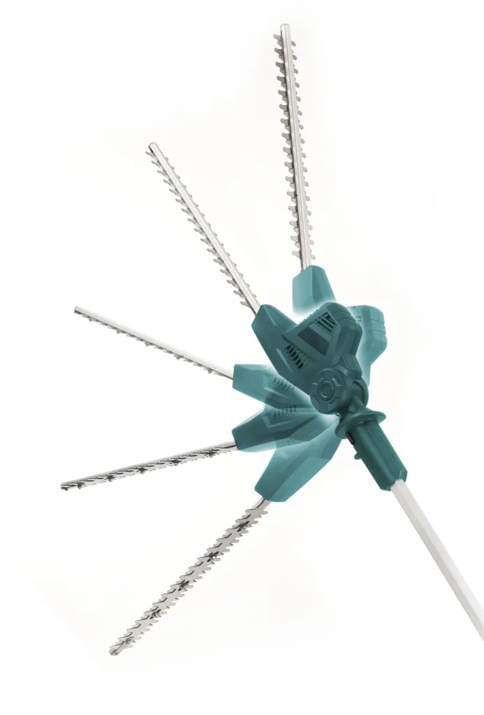3 in 1 Elektrisches Multi-Tool "GM EMT 500/7" mit Teleskopstiel und Tragegurt + Sägekette Titan 3/8" LP 1,3-36