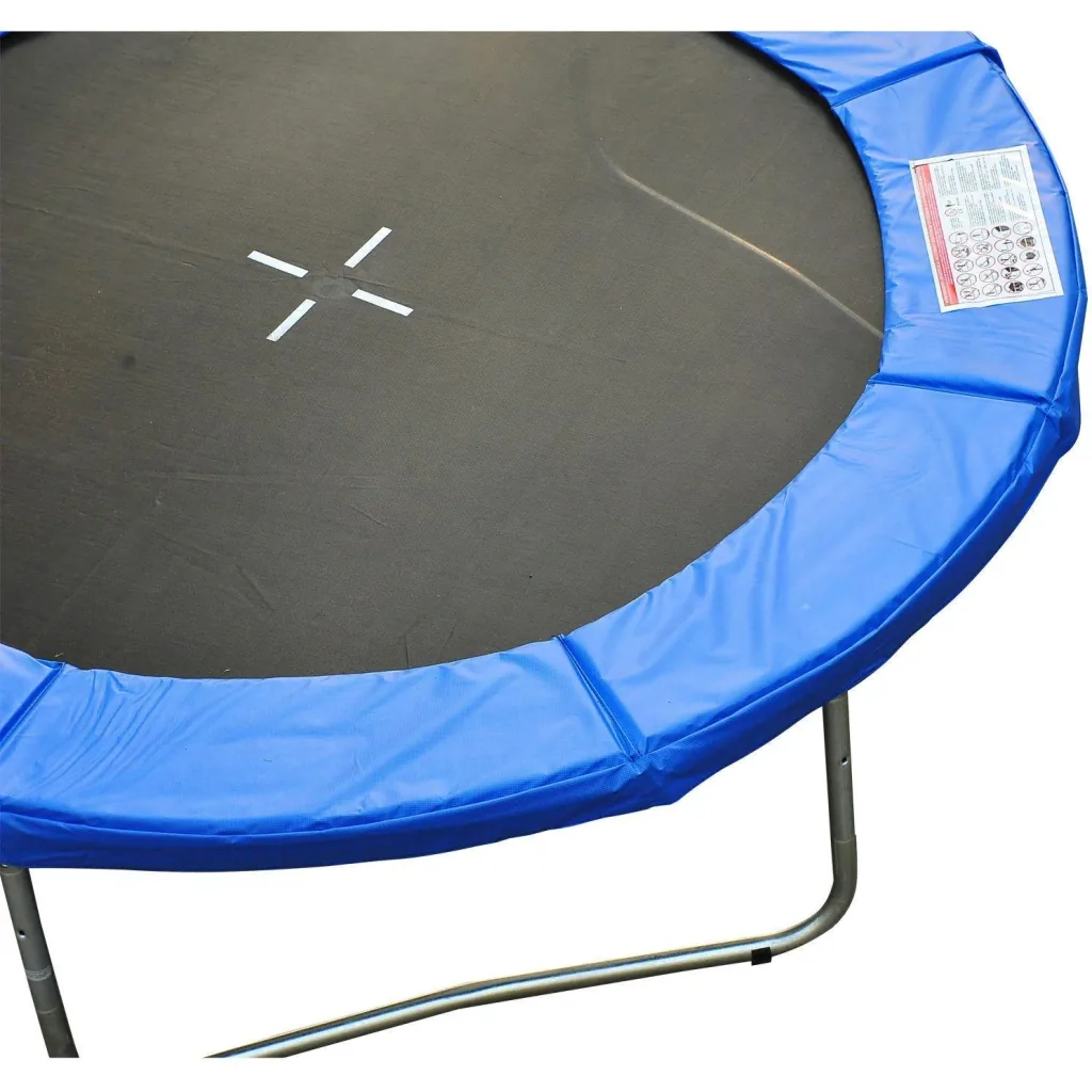 Trampolin Randabdeckung 244cm witterungsbeständig PVC PE Blau