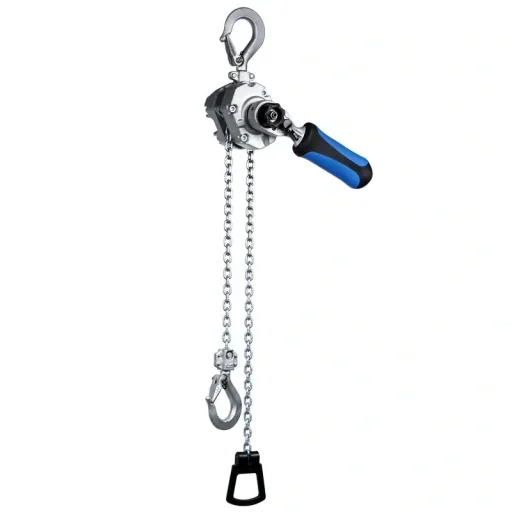 Aluminium-Hebelzug PAH 800, Tragfähigkeit 800 kg, Hub 1,5 m, 1-strängig