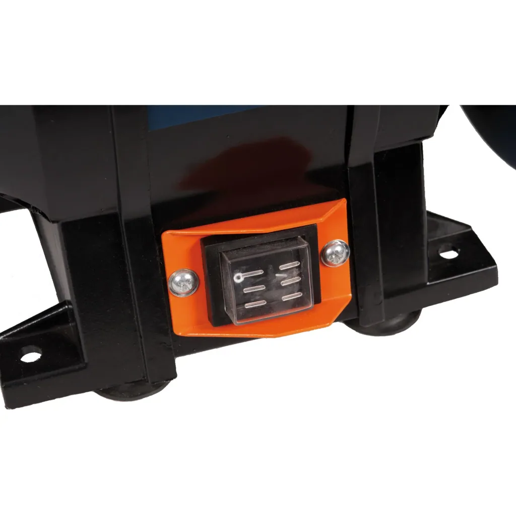 BGM1021 Doppelschleifmaschine 250W - 150mm - Nass und Trocken - Montierbar - Incl. 2 Schleifsteine (P80, P36), Schutzbr