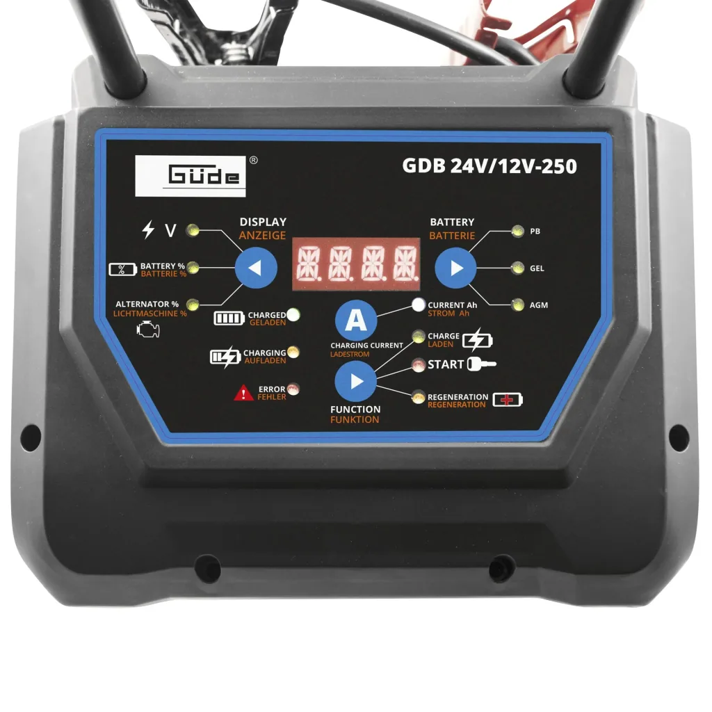 Batterielader Digital GDB 24 Volt / 12 Volt -250
