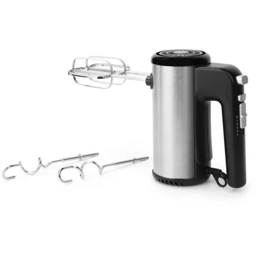 Handmixer - 5 Geschwindigkeitsstufen - 750W - Edelstahl