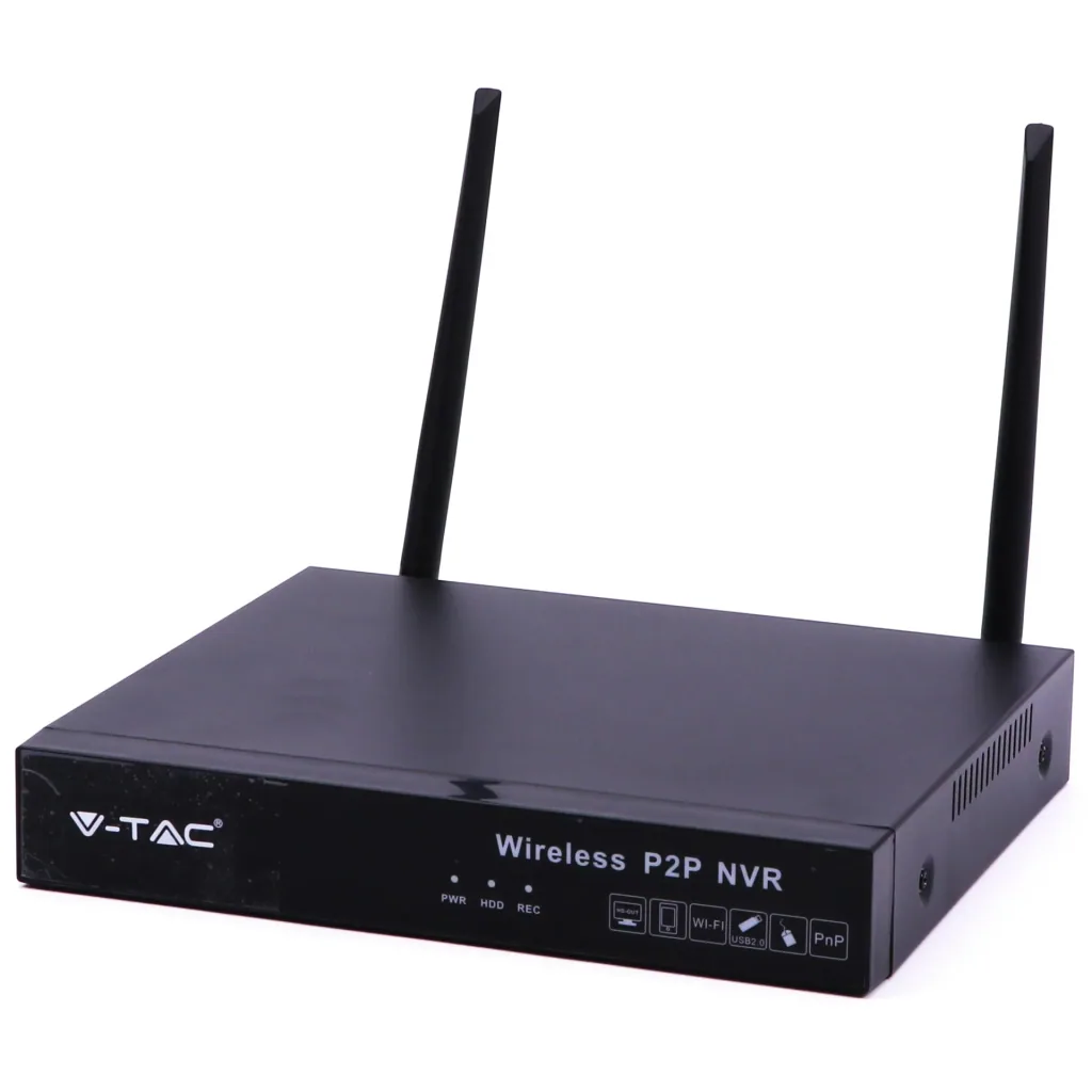 VT-5188 Drahtloses Kamerasystem - 4 Kameras + NVR - 1080P - IP65