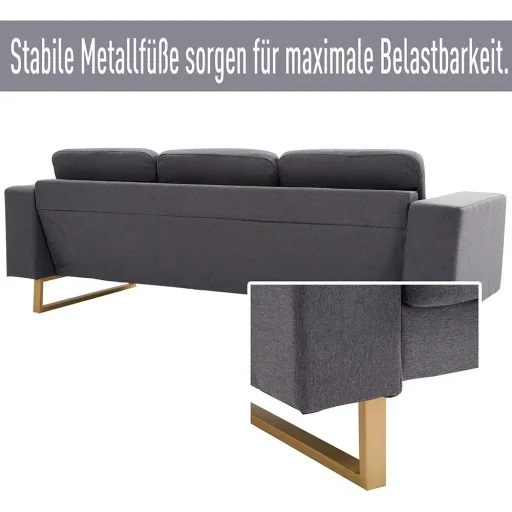 Polstersofa als 3-Sitzer