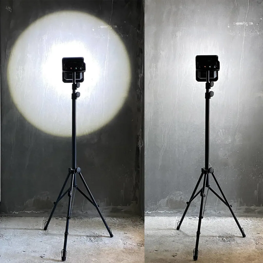Handflutlichtstrahler NOVA 4 CAS mit abnehmbarem Diffuser