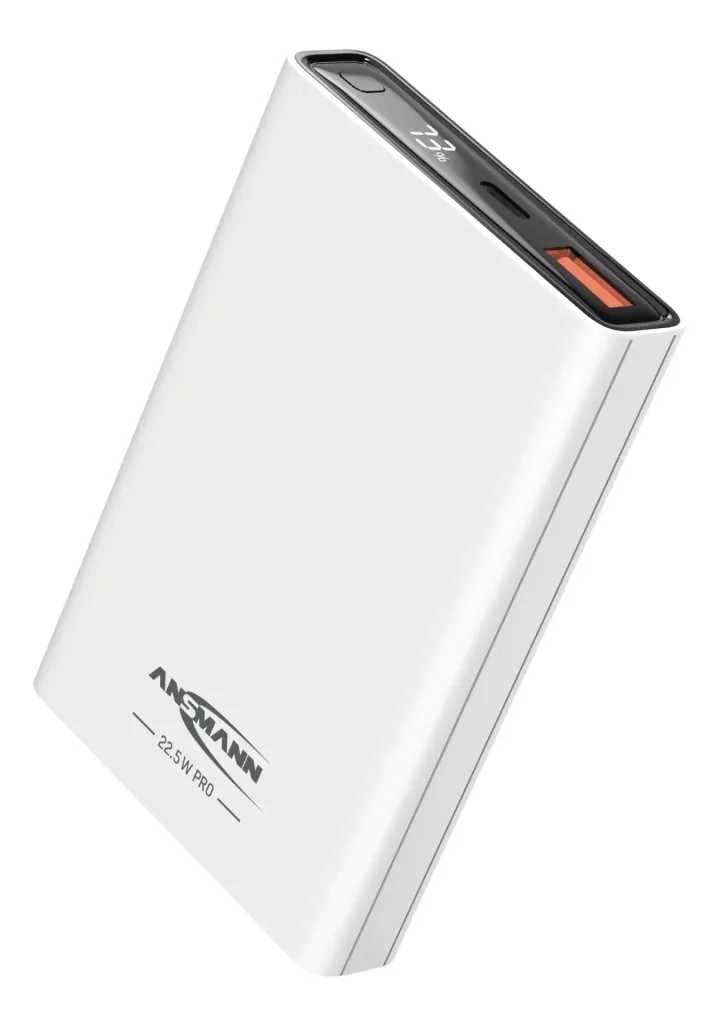 Powerbank 10000 PS222PD, Quick Charg 3.0 und Huawei Supercharge - weiß
