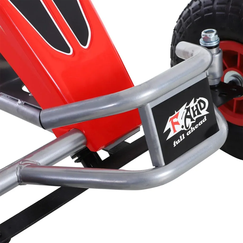 Go-Kart mit Handbremse rot