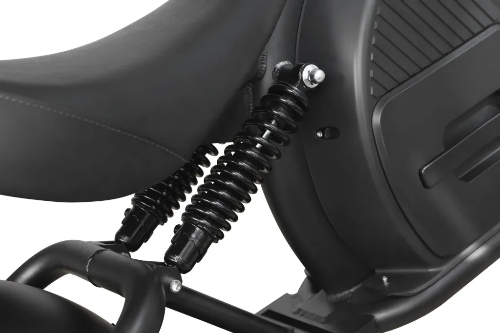 Elektro-Roller La Spezia Plus, 45 km/h, 2000 Watt, 60V/30 Ah Lithium-Ionen Akku, schwarz