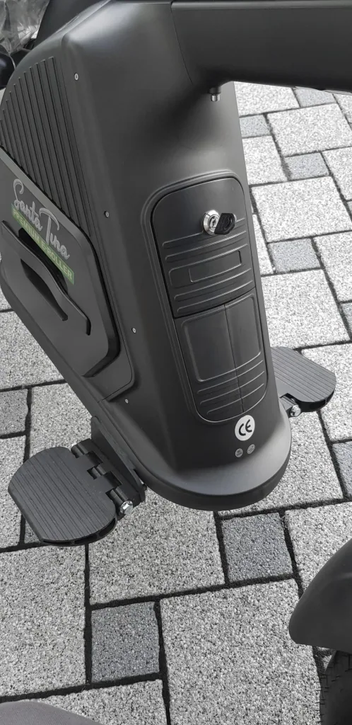 Elektro-Roller La Spezia Plus, 45 km/h, 2000 Watt, 60V/30 Ah Lithium-Ionen Akku, schwarz