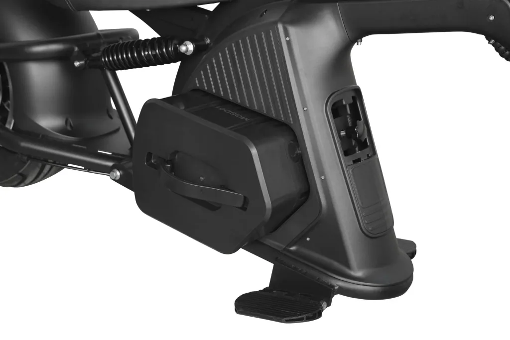 Elektro-Roller La Spezia Plus, 45 km/h, 2000 Watt, 60V/30 Ah Lithium-Ionen Akku, schwarz