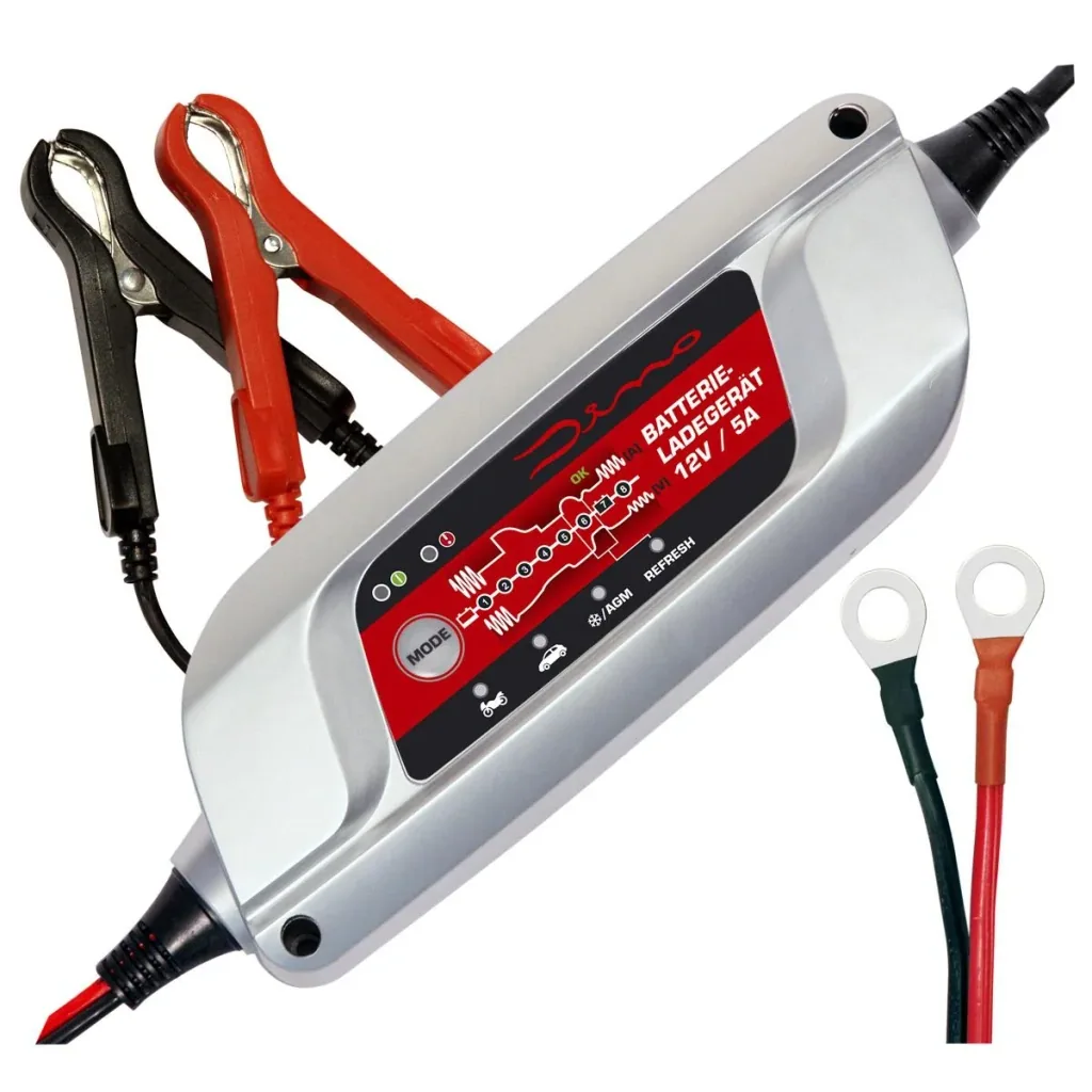 Batterieladegerät 12 Volt - 5A, 8-stufig