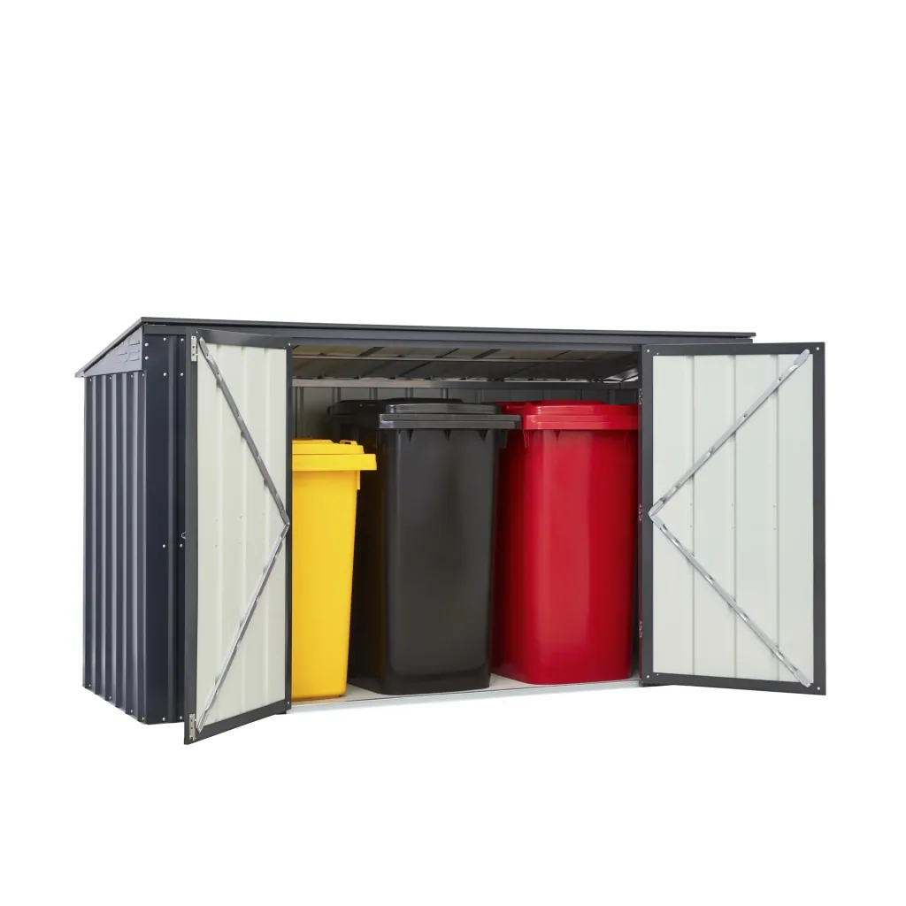 Gerätehaus Tonnen-Depot Easy 7x3 - 3bins