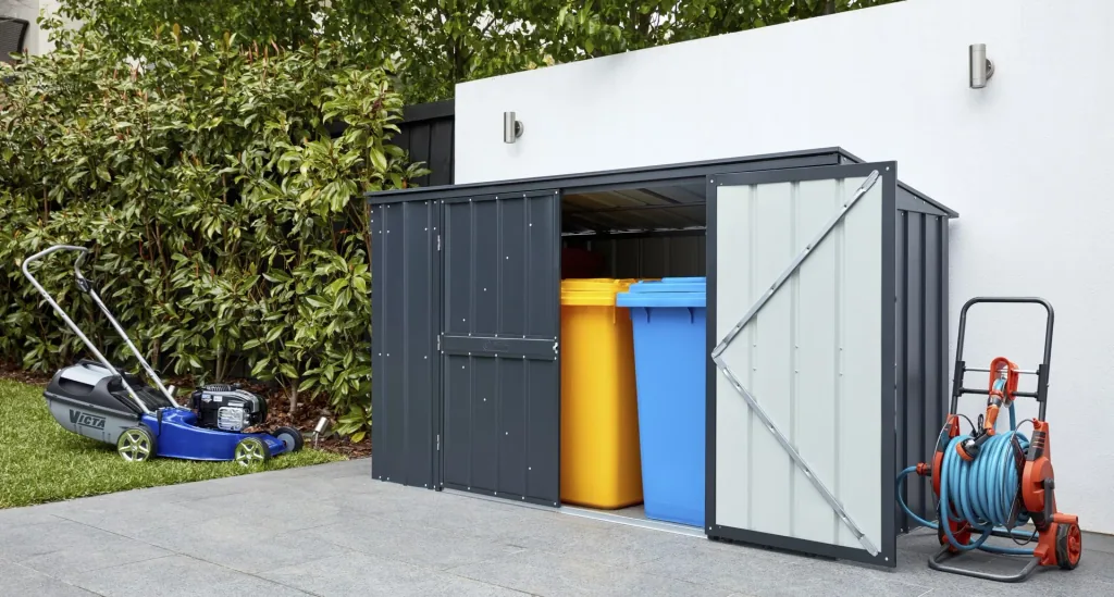 Gerätehaus Tonnen-Depot Easy 7x3 - 3bins