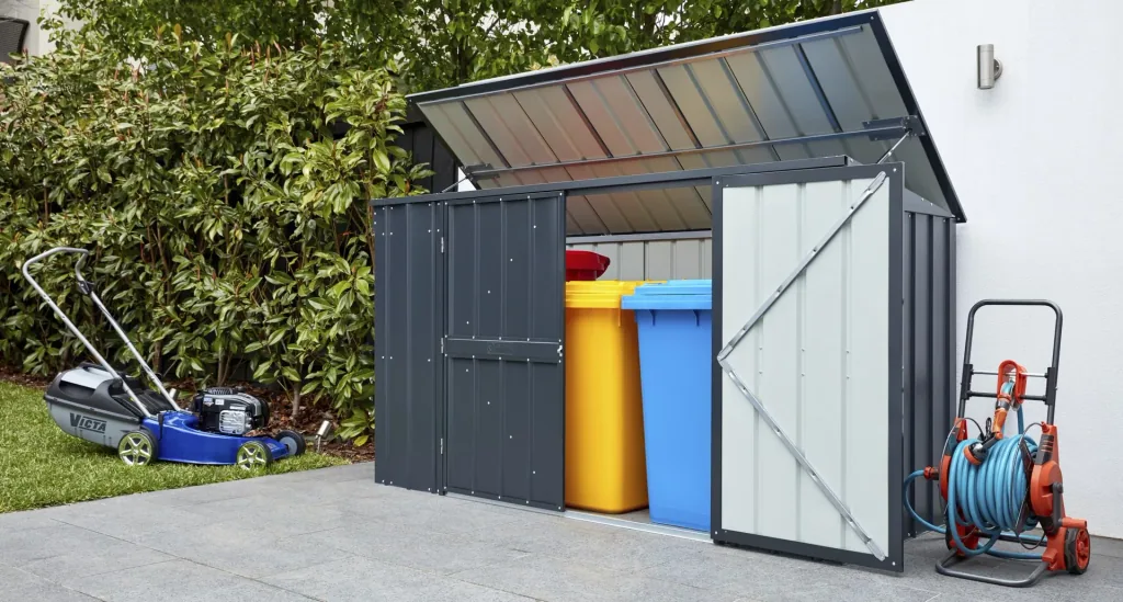 Gerätehaus Tonnen-Depot Easy 7x3 - 3bins