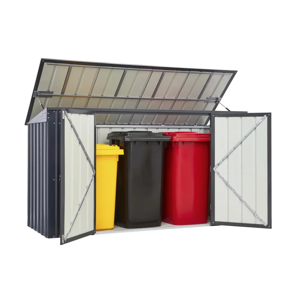 Gerätehaus Tonnen-Depot Easy 7x3 - 3bins
