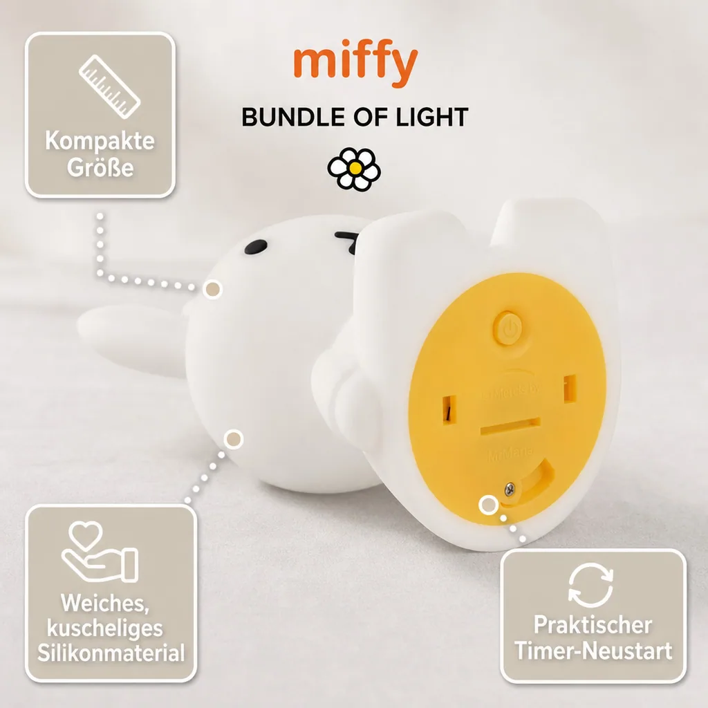 Miffy Mini Nachtlicht "Bundle of Lights" von Mr Maria