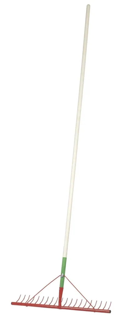 Heurechen 78 cm - Laubrechen mit 22 Zinken/ Gartenharke