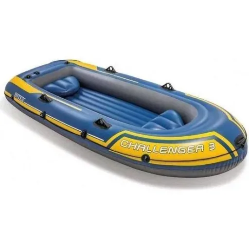 Schlauchboot Challenger 3 - 3-Personen - Inklusive Paddeln und Handpumpe