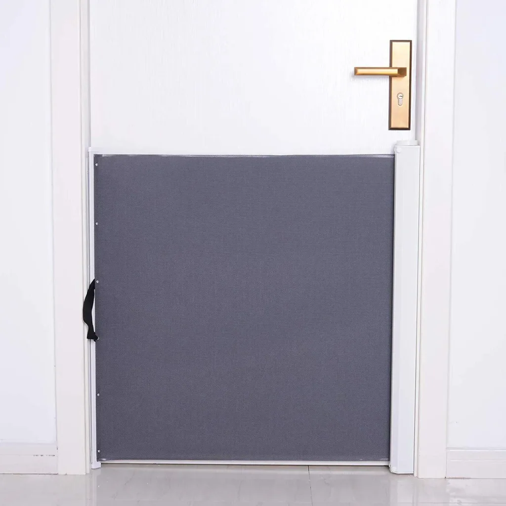 Türschutzgitter einrollbar