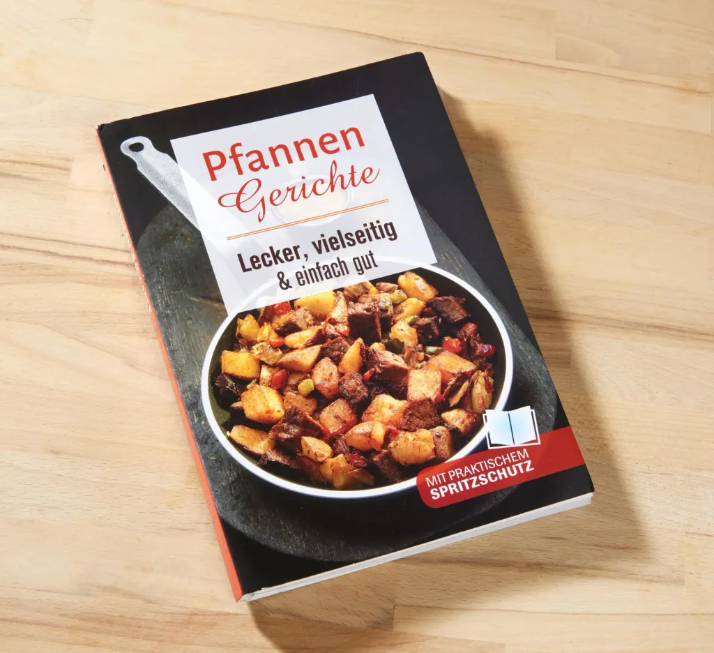 Eisenpfanne, 3er Set + GRATIS dazu Rezeptbuch