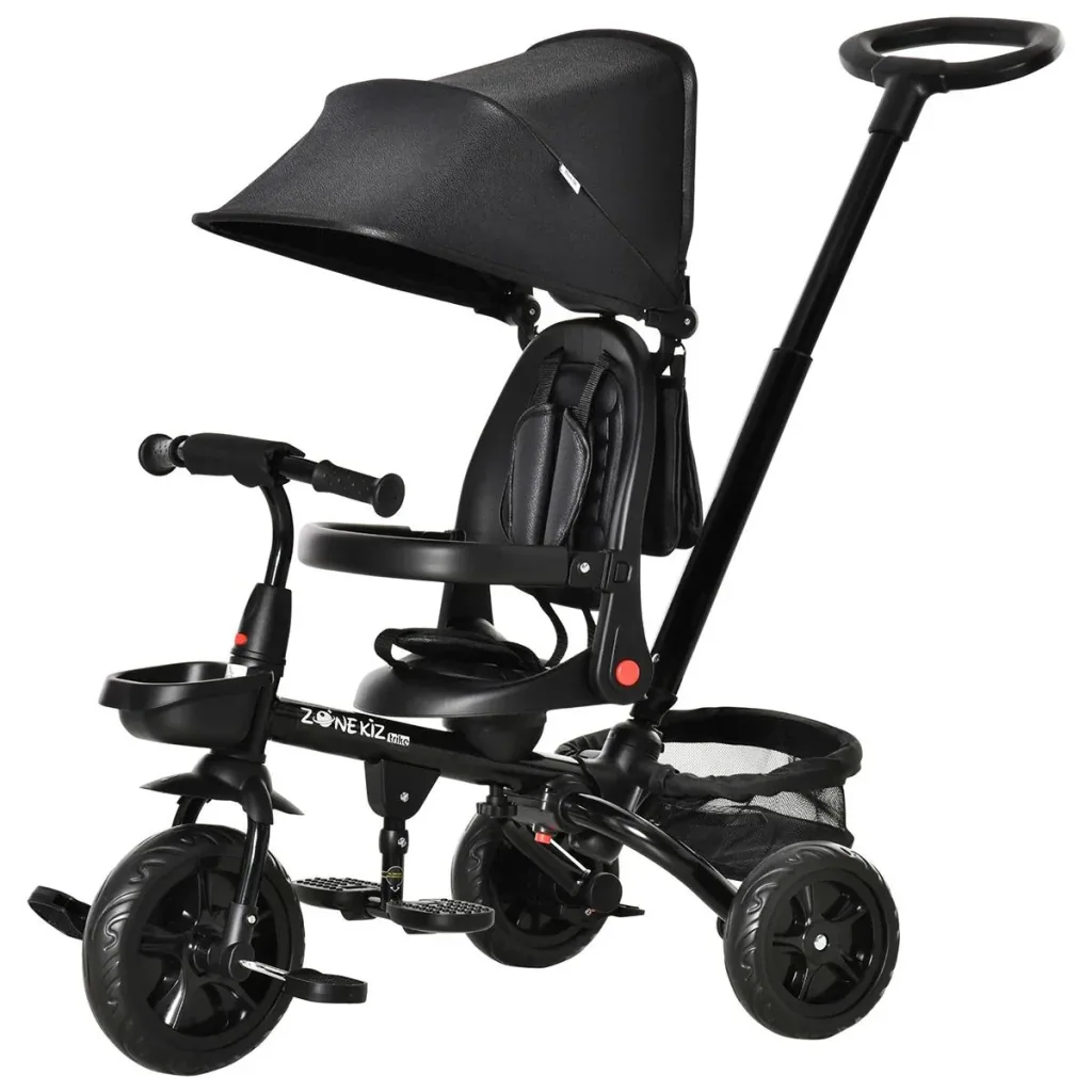 4-in-1 Kinderdreirad Kinderwagen