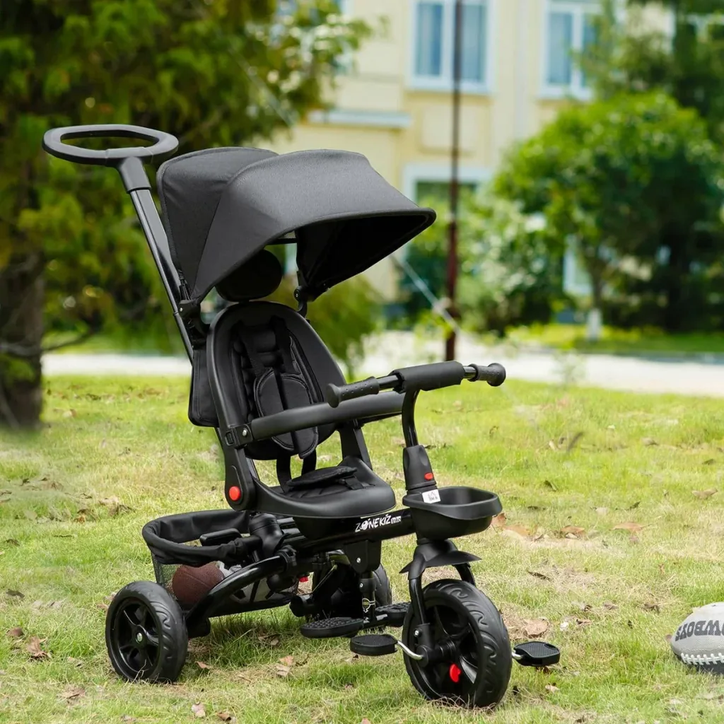 4-in-1 Kinderdreirad Kinderwagen