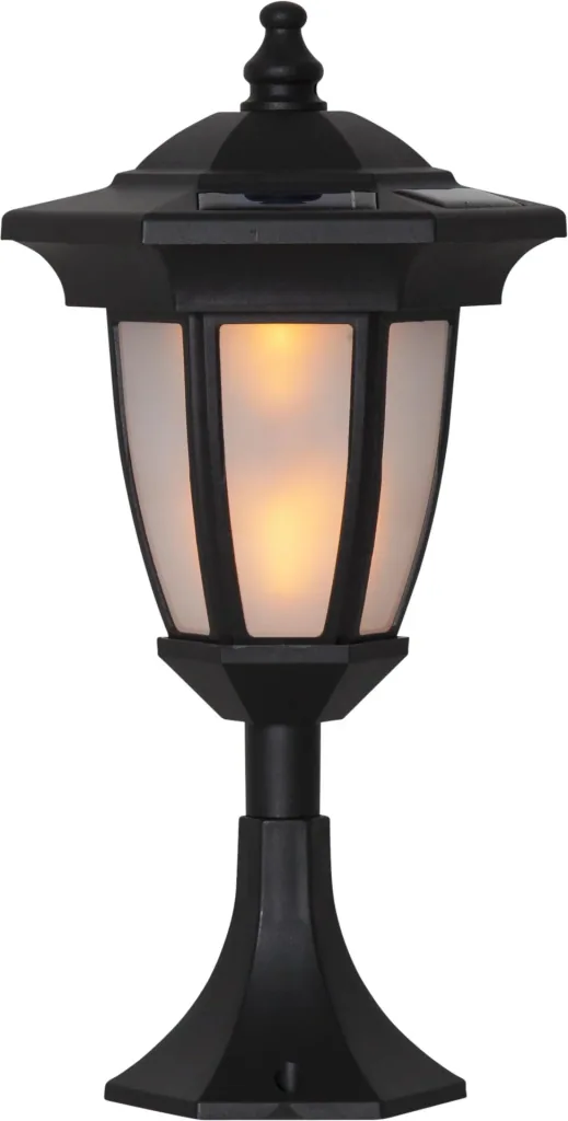 LED Solar Laterne "Flame" mit Flammeneffekt