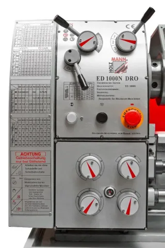 Metalldrehbank mit Digitalanzeige ED1000N DIG_400V