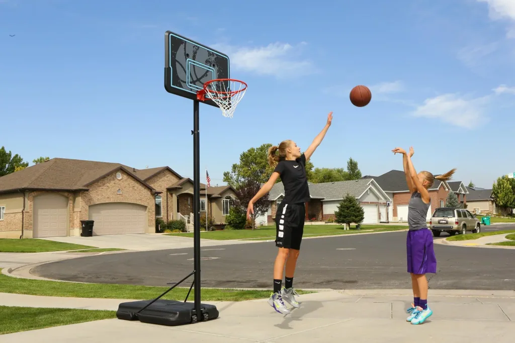 Basketball Korb Texas Blau/Schwarz