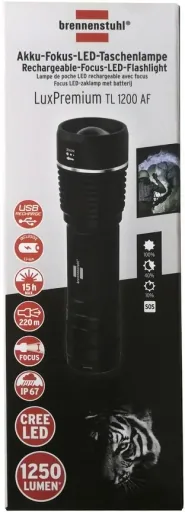 LED-Taschenlampe LuxPremium TL 1200 AF, 1250lm, IP67