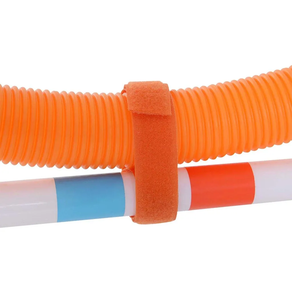 Hundetrainingsset Springring für Haustier-Agility-Training tragbar PE Weiß + Orange 74,5 x 66 x 91 cm