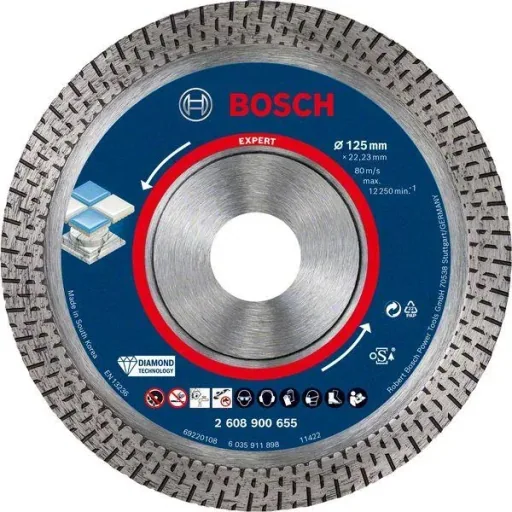 Diamanttrennscheibe HardCeramic 125 x 22.23 x 1.4 x 10 mm EXPERT